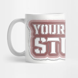 Logotype Embroidery Effect Mug